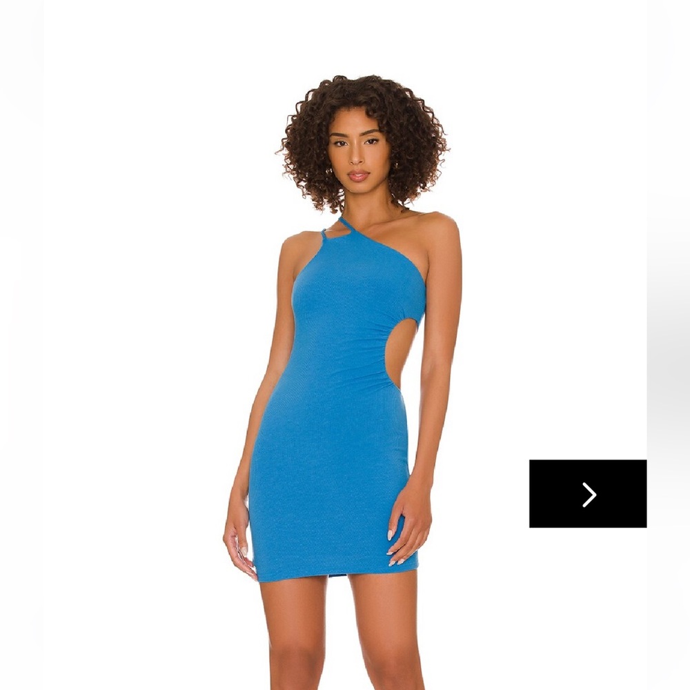 Superdown Selene Cut Out Dress - Blue, Small